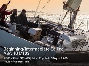 Sailing courses' additional information